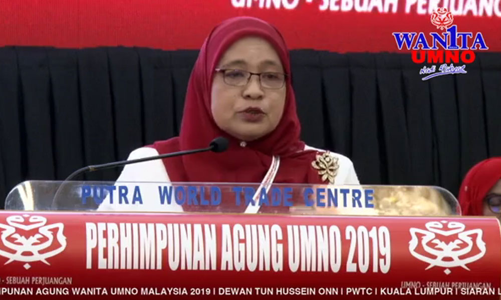 Wanita delegate to Umno leaders: Stop squabbling and stop making promises