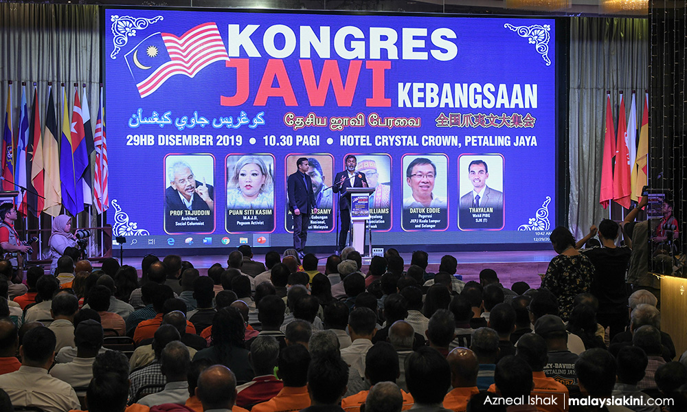 Congress organisers repeat call for Jawi to be elective subject