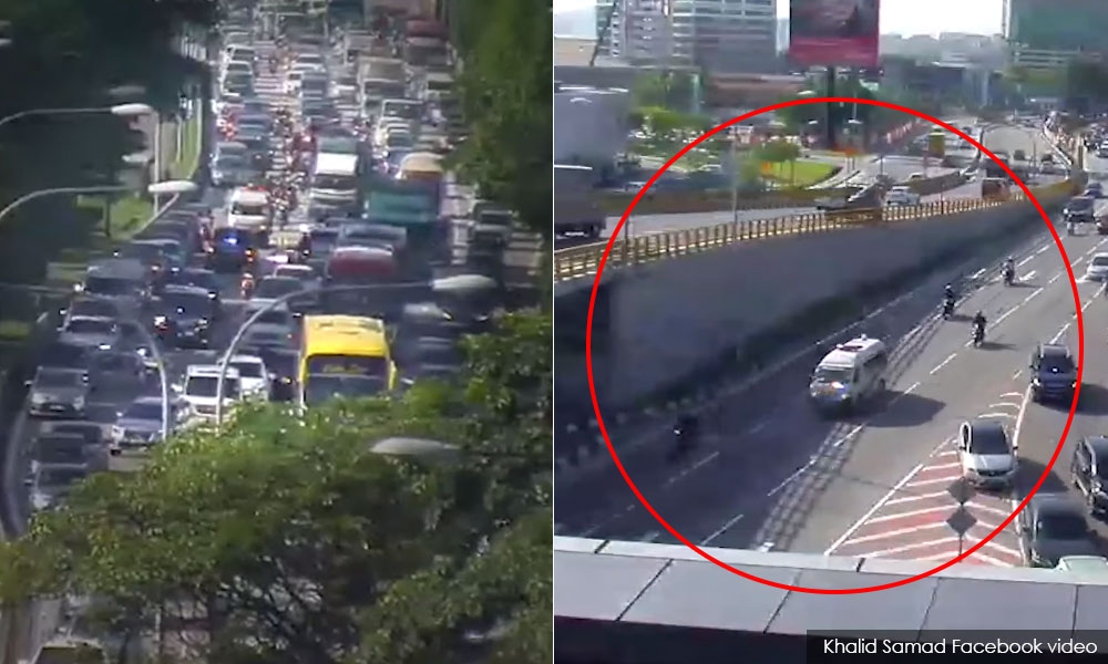 'Bukan sekat ambulans, tapi bantu buka jalan'