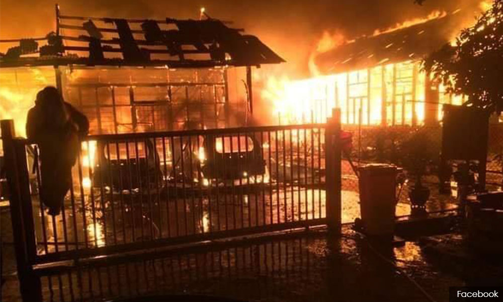 Three family members perish in house fire