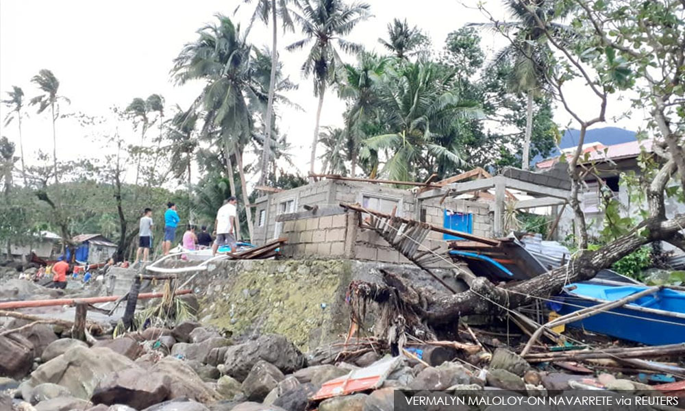 Christmas typhoon kills at least 13 in Philippines