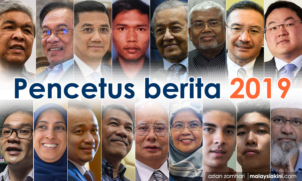 Dan pencetus berita 2019 ialah...