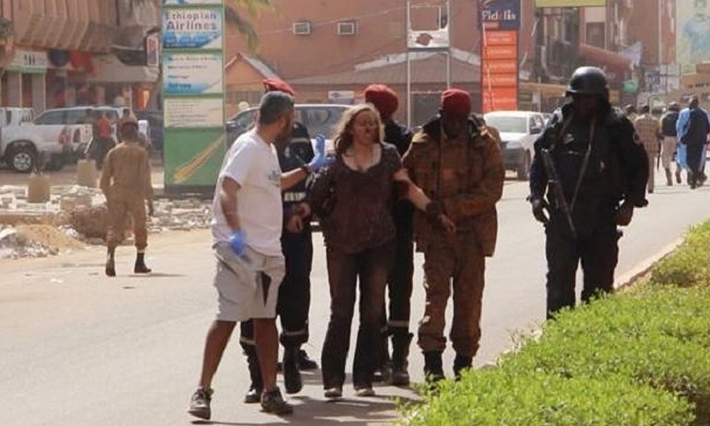 Gunmen kill 14 in attack on church in Burkina Faso