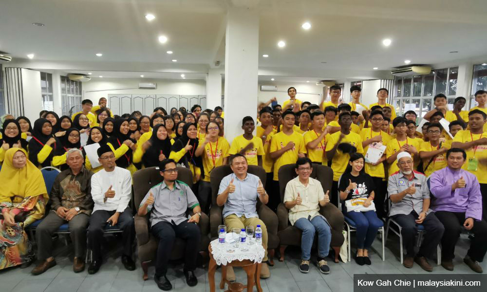 Students get together in Muhibah Camp to overcome racial distrust