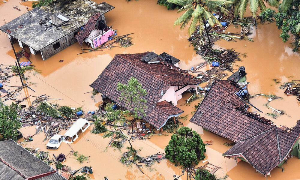 Six dead, over 5,000 affected by continuous rain in Sri Lanka