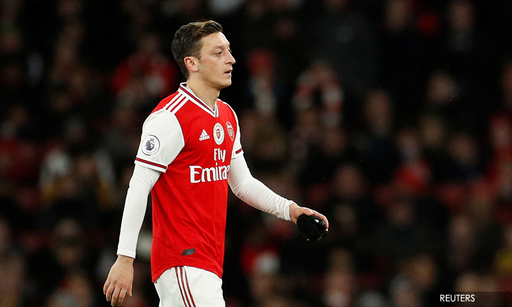 Ozil removed from computer game in China over Uighur comments