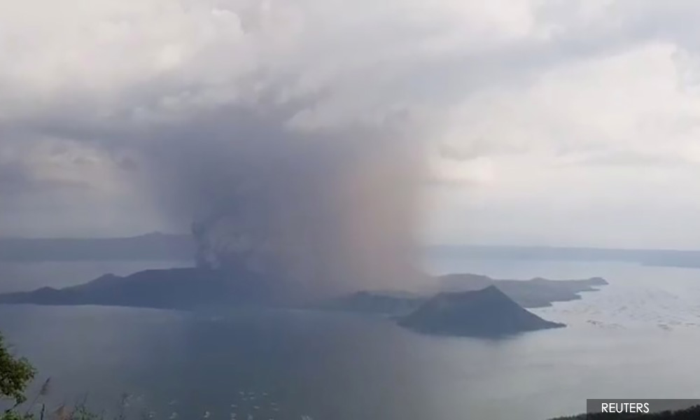 Restive Philippine volcano prompts evacuation of thousands of residents