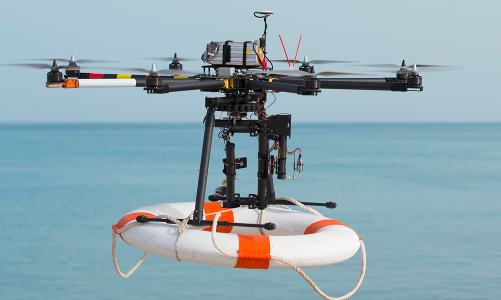 Dron penyelamat akan diperluas ke seluruh negara