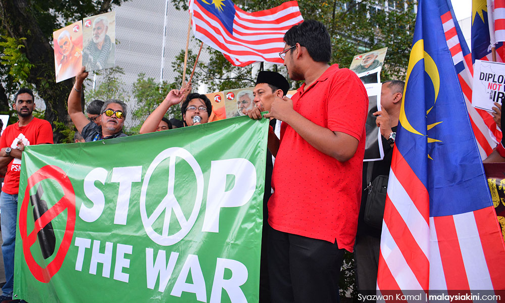 PSM, NGOs gather to urge US to stop provocations for war