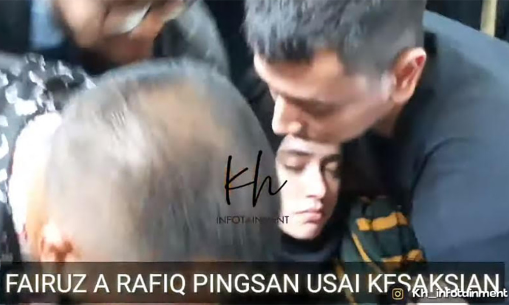 Fairuz pengsan lepas disoal alat sulit 'bau ikan masin'