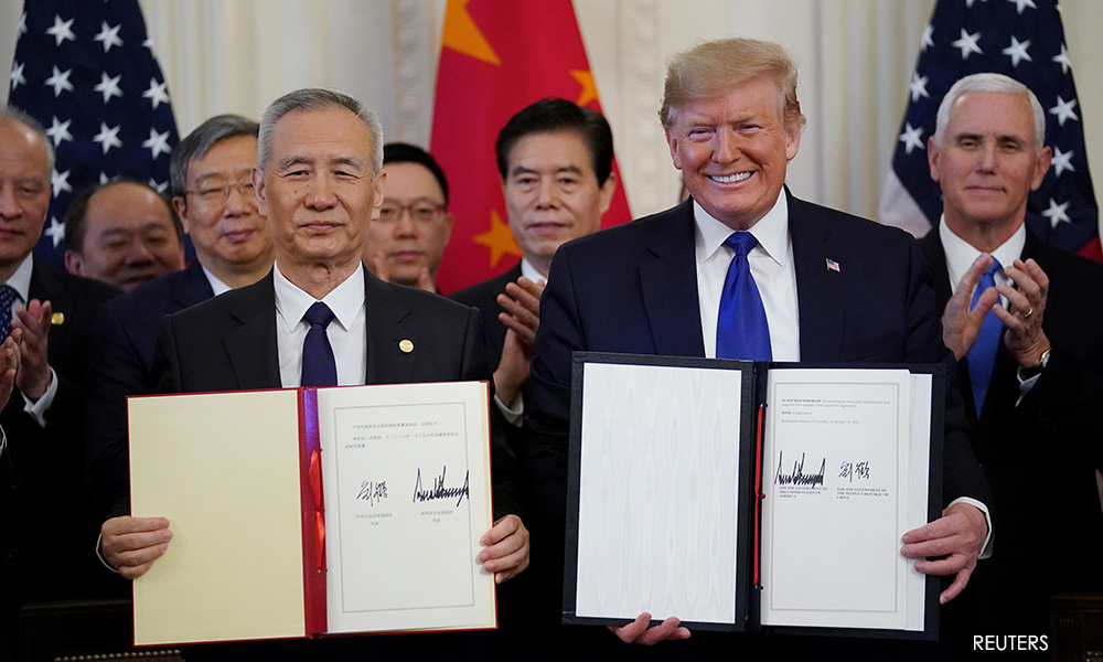 Doubts linger after US, China sign initial trade deal