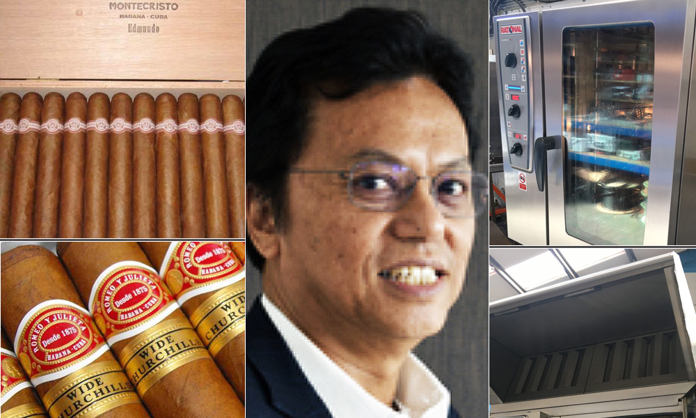 Man pleads not guilty to using foundation's funds for cigars, oven for wife