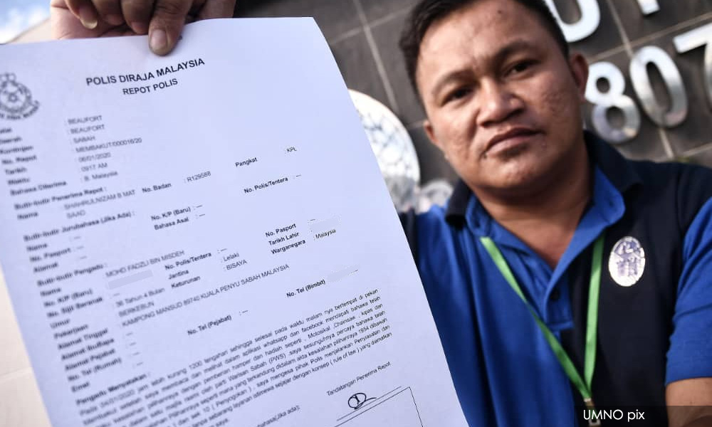 Pemuda Umno lapor polis berhubung pemberian hamper dan motosikal
