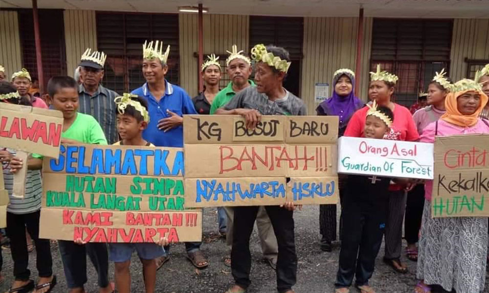 Orang Asli oppose ECRL cutting through Kuala Langat Forest Reserve, village grounds