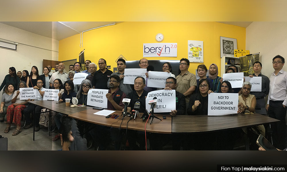 Make your anger known to those who betrayed voters, NGOs urge