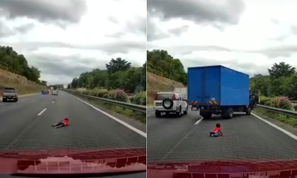 Child thrown out of car Myvi driver remanded