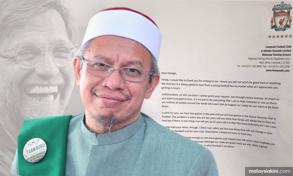 Tuan mufti Liverpool, tolong doakan Manchester United menang