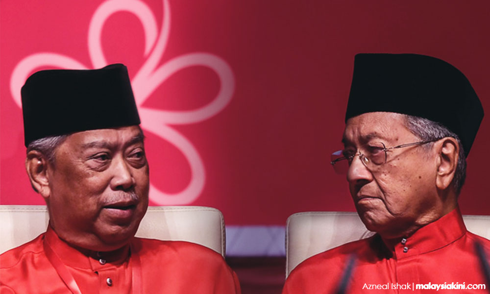 Hasil carian imej untuk tun mahathir muhyiddin