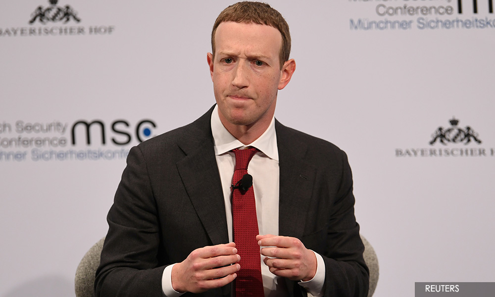 Treat us like something between telco and newspaper, says FB's Zuckerberg