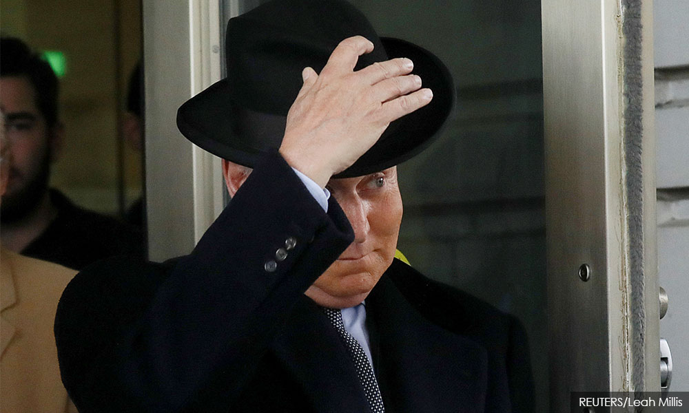 Trump adviser Stone gets 40 months jail over lies in Russian probe