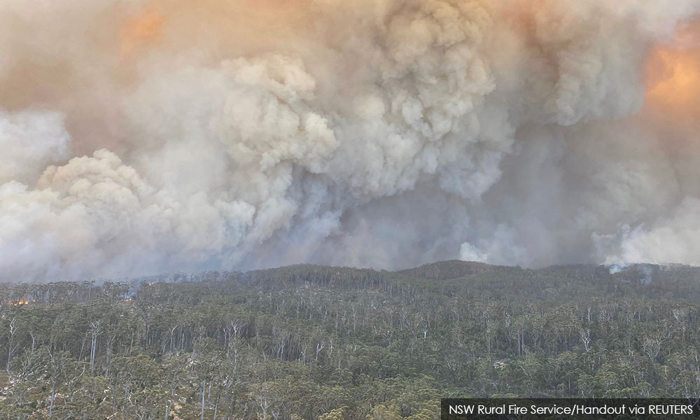 Australia's capital braces as hot, windy conditions fuel bushfires