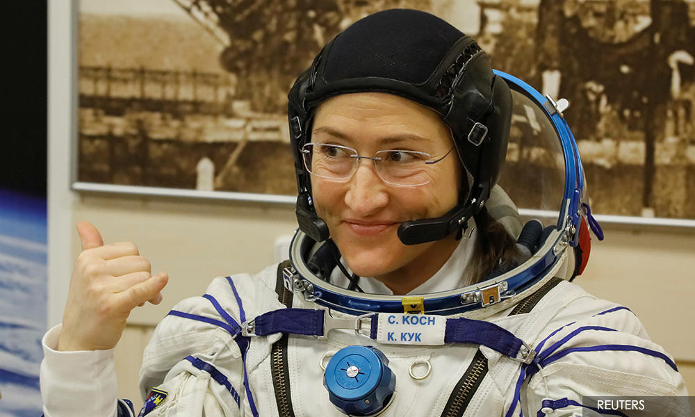 Nasa astronaut Christina Koch returning to Earth after record space ...