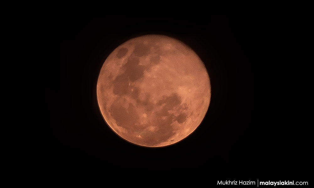 Super full moon bakal mengambang di langit Malaysia esok