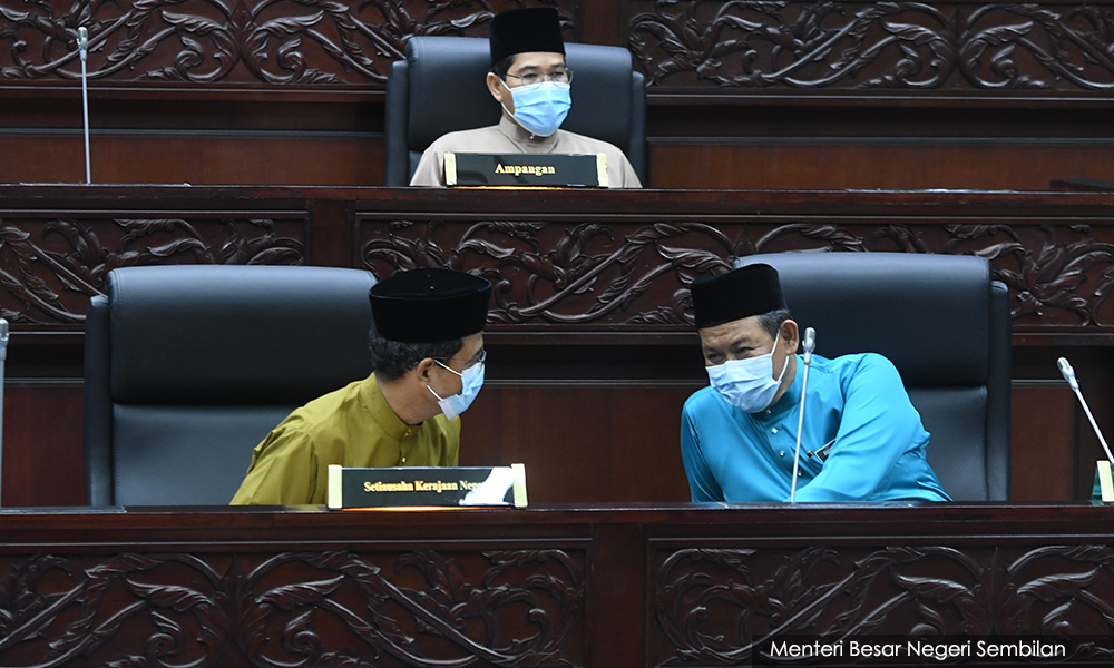Sidang DUN N Sembilan tangguh, speaker dan timbalan positif Covid-19