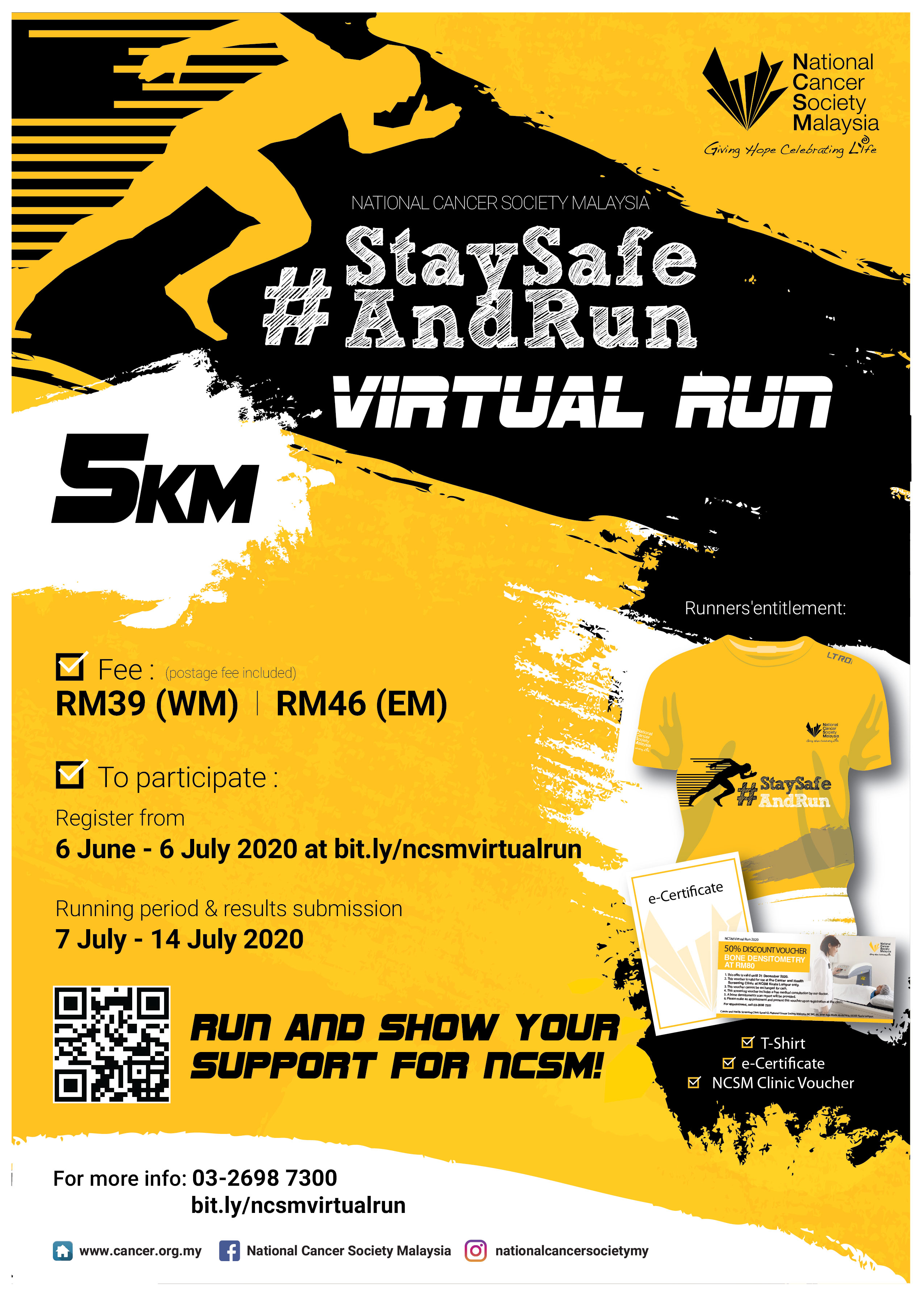 Malaysiakini National Cancer Society Malaysia Raises Funds Through Virtual Run