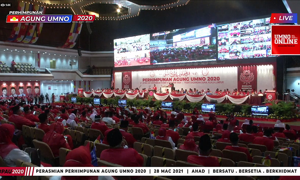 PAU 2021: Prestasi Umno, PRU15 dan MN dijangka jadi tumpuan