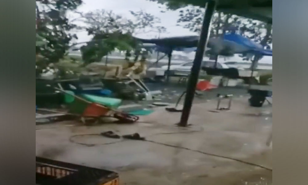 Perlis dilanda ribut: 50 rumah rosak