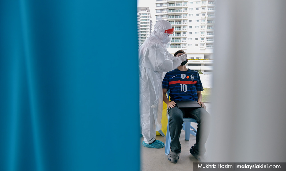 冠病例昨报7140宗,16人病逝