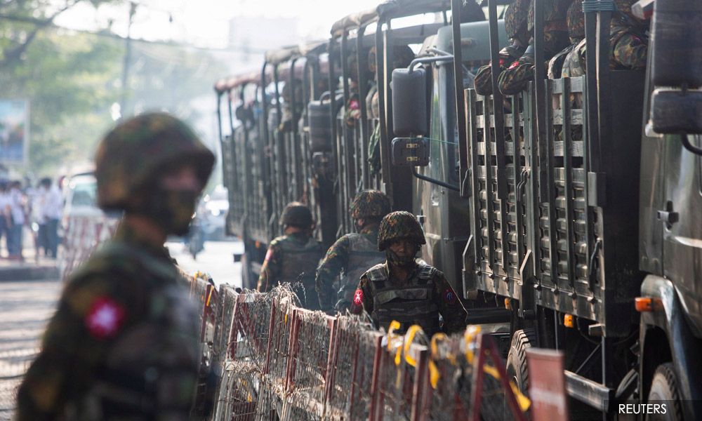 Myanmar declares martial law in 37 towns