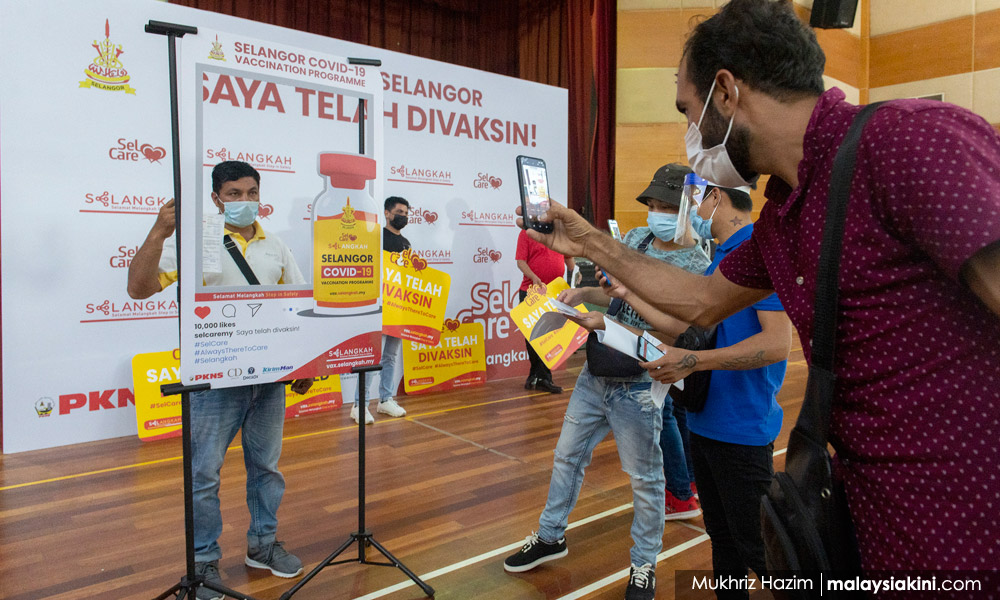 Selangor teruskan pemberian vaksin Covid-19, dos penggalak percuma esok