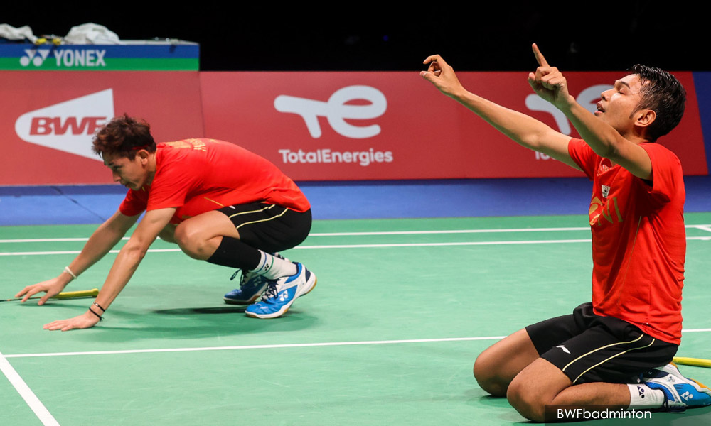 Terbuka M'sia: Fajar-Muhammad Rian sekat dominasi China