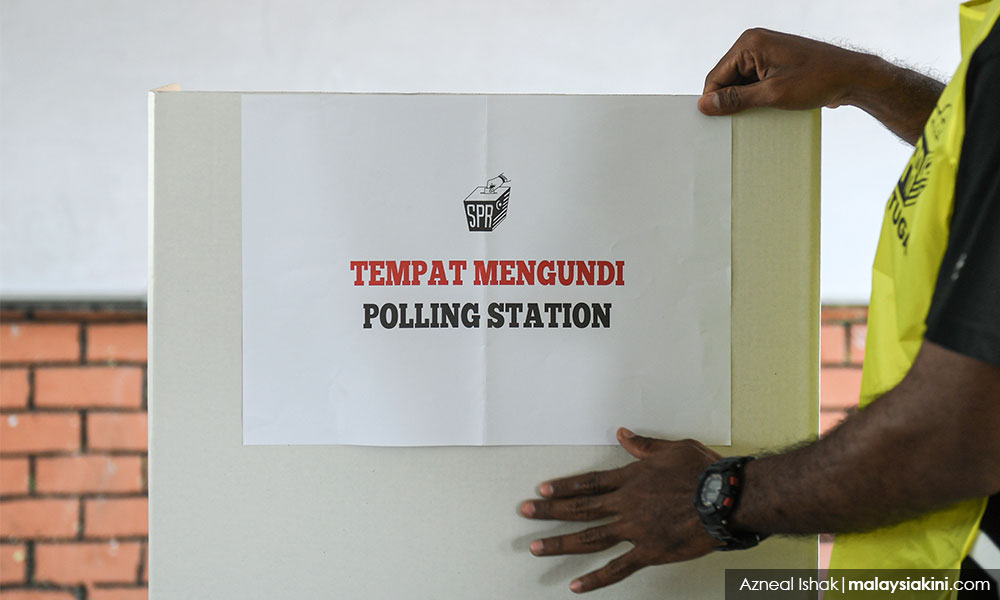 Johor semak tempat mengundi Keputusan PRU