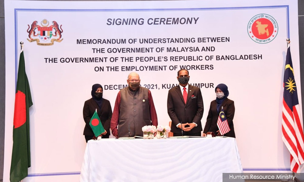 Labour MOU: Bangladesh minister says M'sia silent on further meetings