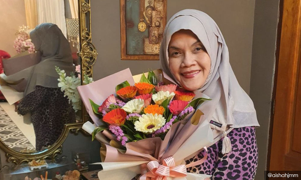 'Luka' tapi sekarang Aishah lebih tenang