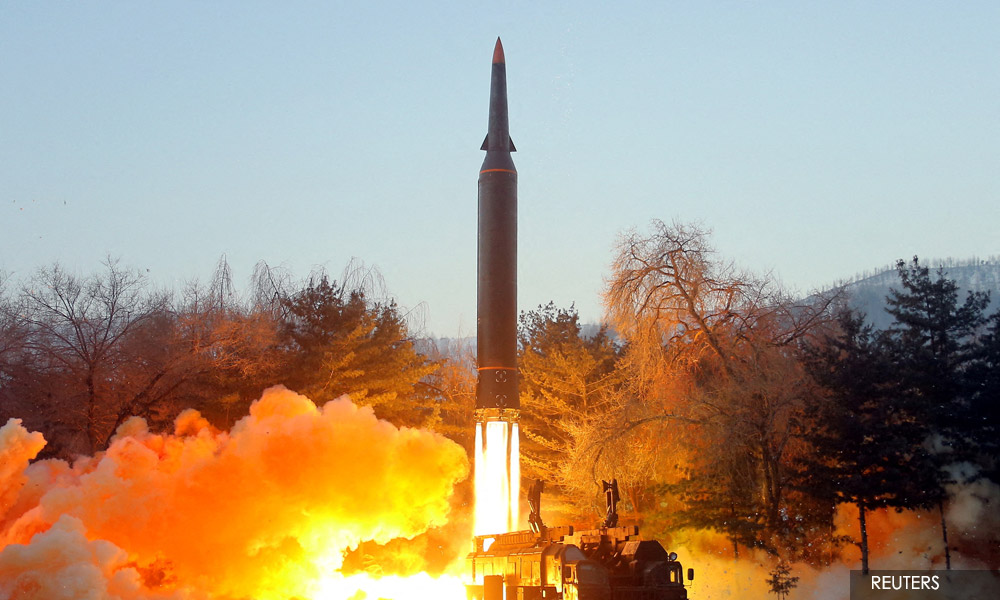 N Korea fires ballistic missiles, warns of turning Pacific into 'firing range'