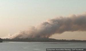 Tapak pelupusan sampah Pulau Burung terbakar lagi