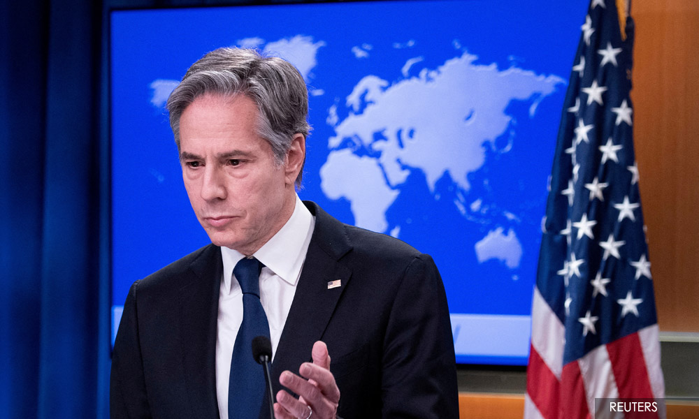 Blinken urges China's vigilance on its firms providing tech to Russia
