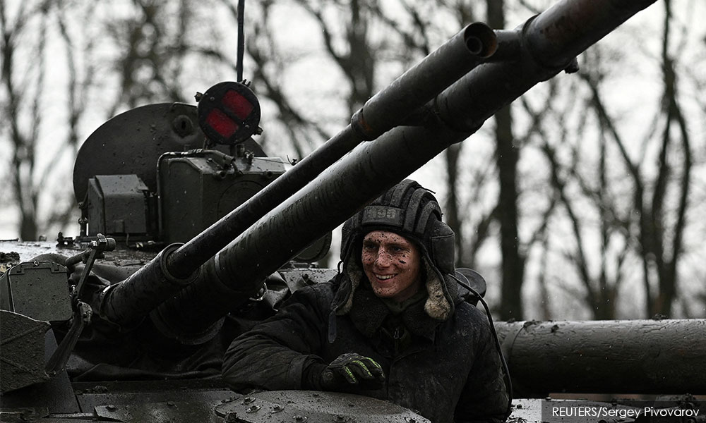 Russia says some troops near Ukraine returning to base