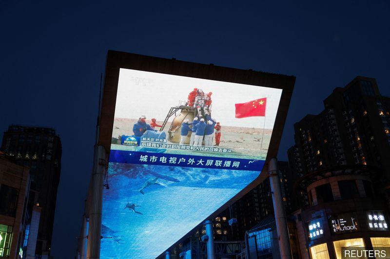 Chinese astronauts return after China's longest crewed space mission