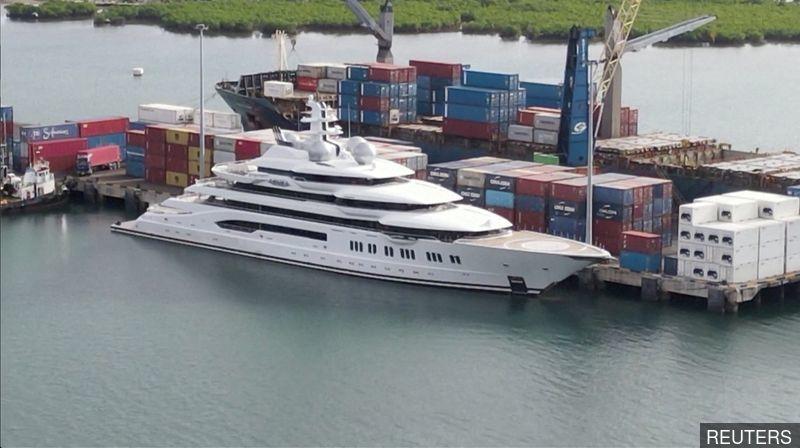 Fiji court rules seized Russian yacht to stay for now