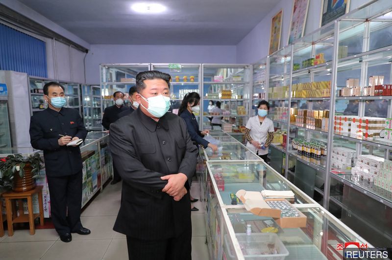 N Korea's Kim orders military to stabilise supply of Covid drugs